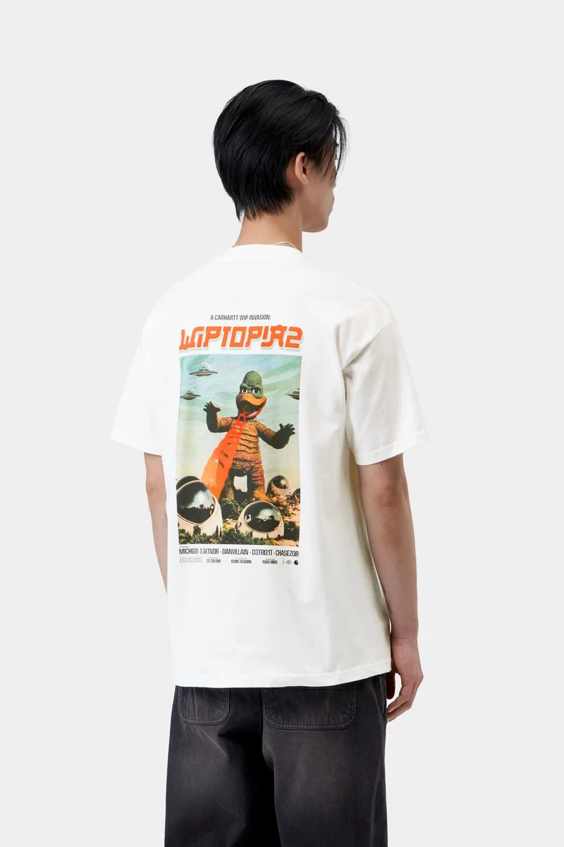 Carhartt WIP Wiptopia II Herren-T-Shirt | Weiß