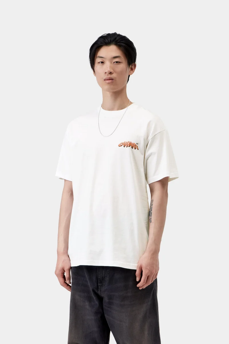 Carhartt WIP Wiptopia II Herren-T-Shirt | Weiß