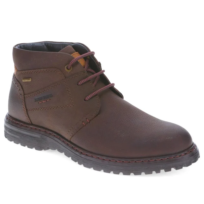 Leather Ankle Boots - JOSEF40502 / 326 428 - Brown