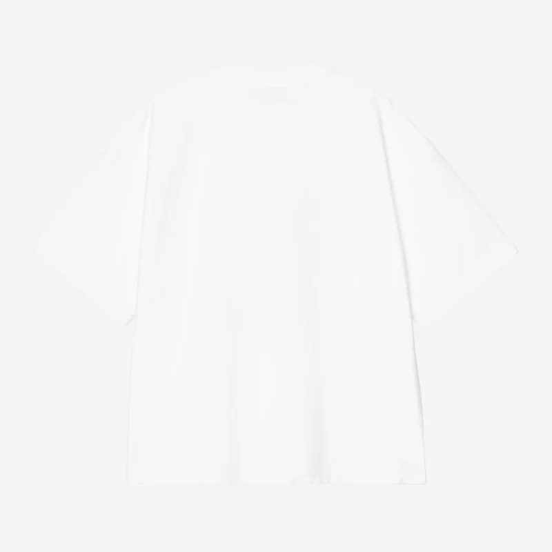 Carhartt WIP Herren-T-Shirt mit Popelmotiv | Weiß