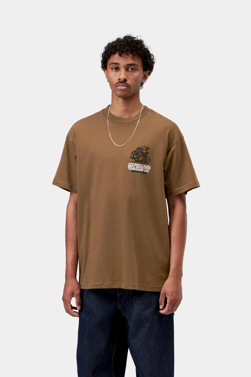 Carhartt WIP Herren-T-Shirt „Hot Rat“ | WIP Hamilton Brown