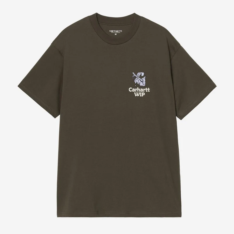 Carhartt WIP Herren-T-Shirt mit Traubenpflücker-Motiv | Cypress