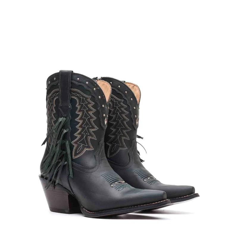 Durango Damen-Stiefelette „Crush“ | Sattelbraun/Denimblau