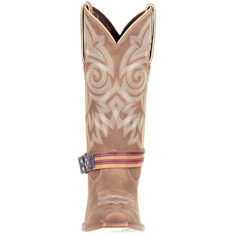 Durango Damen-Stiefel „Crush Flag“ | Braun Khaki