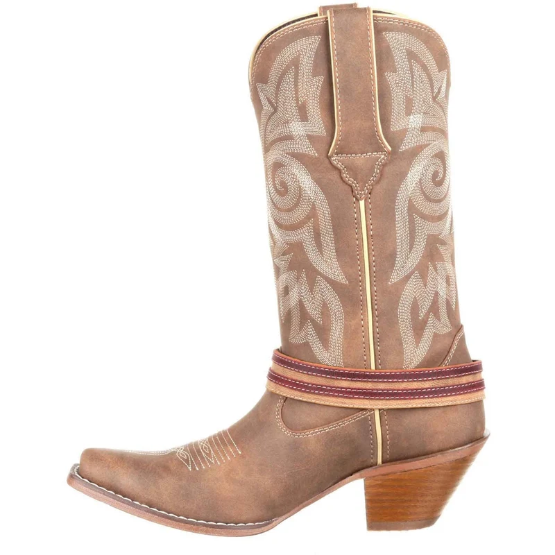 Durango Damen-Stiefel „Crush Flag“ | Braun Khaki