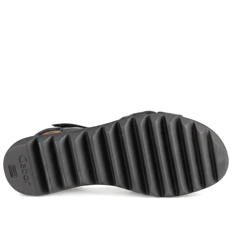 Gabor Adjustable Fasten Strappy Sandals - GABC43529 / 330 710 - Black