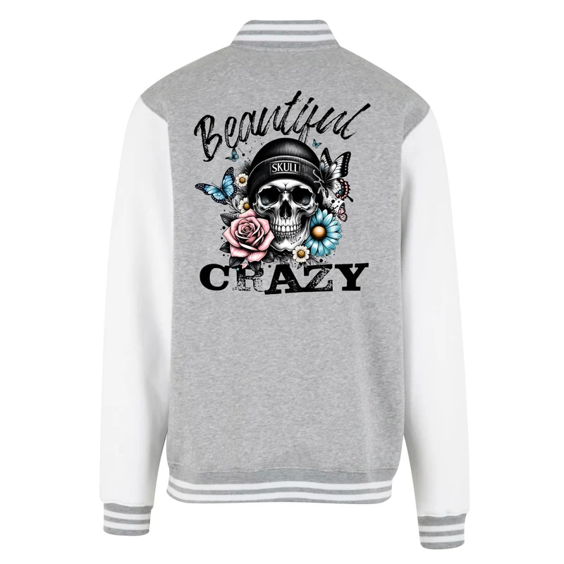 Collage Jacke - Beautiful Crazy Skull