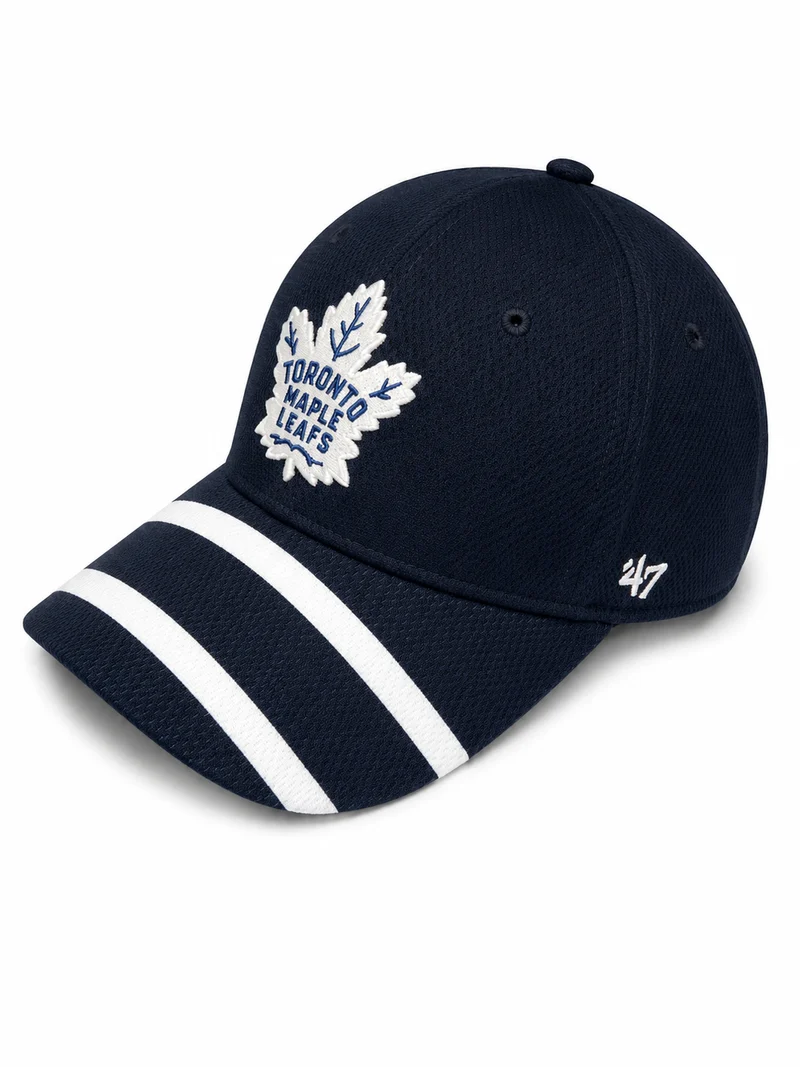'47 Brand Unisex Toronto Maple Leafs Jersey Solo Stretch Cap | Marineblau