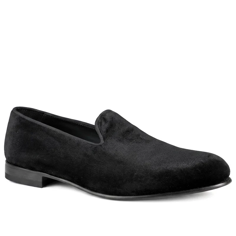 Conley Blake Stitched Leather Slip On Shoes - CONLEY / 327 854