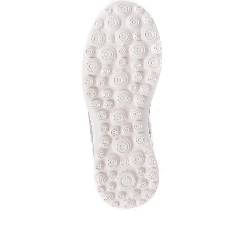 Memory Foam Trainers - BRK37043 / 323 632 - Light Grey