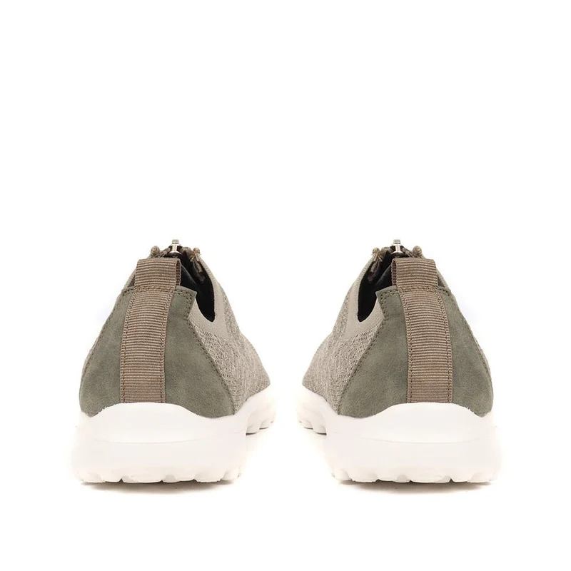 Memory Foam Trainers - BRK37043 / 323 632 - Khaki