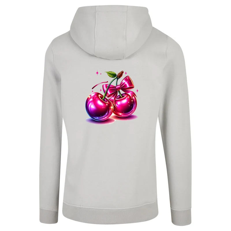 ZIP Hoodie - Pink Cherry Kirsche