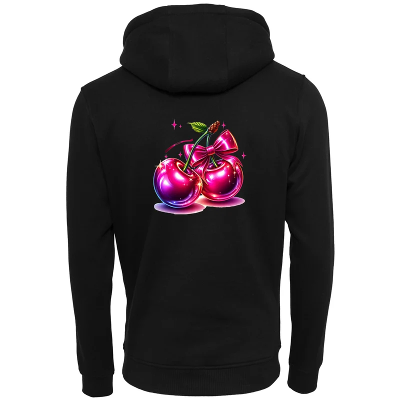 ZIP Hoodie - Pink Cherry Kirsche
