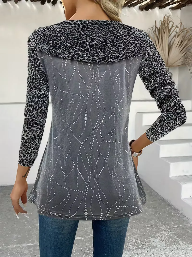 Zulikha – Elegantes Langarm-Oberteil