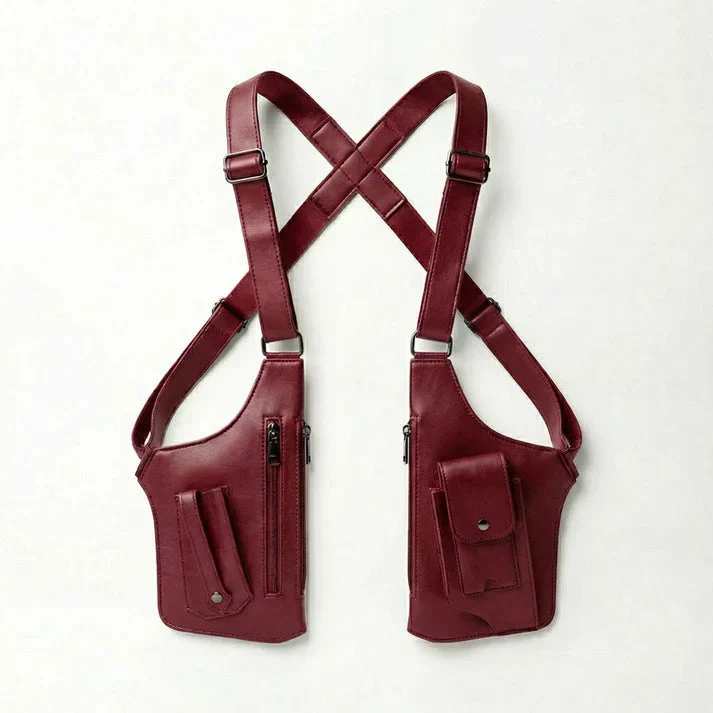 Brousseau – Verstellbarer Umhängegurt mit Holstertasche