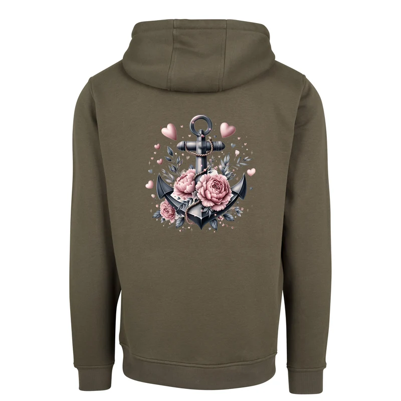 ZIP Hoodie - Anker Schwarz
