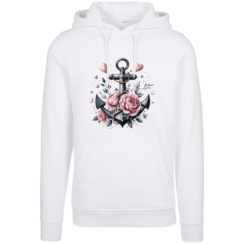 Hoodie - Anker Schwarz