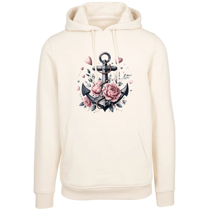 Hoodie - Anker Schwarz