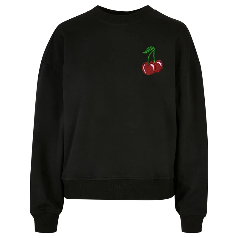 Ladies Oversized Sweatshirt - Kirschen Cherry Stick