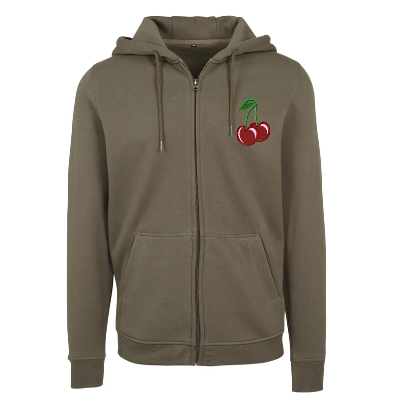 ZIP Hoodie - Kirsche Cherry Stick