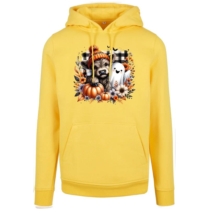 Hoodie - Fall Highland Cow