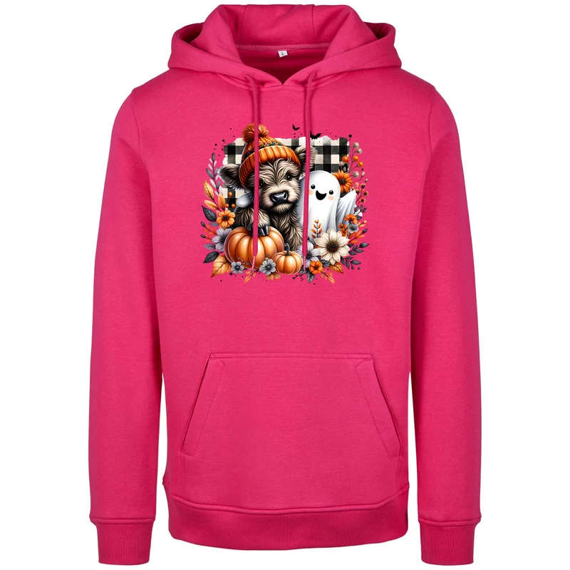 Hoodie - Fall Highland Cow