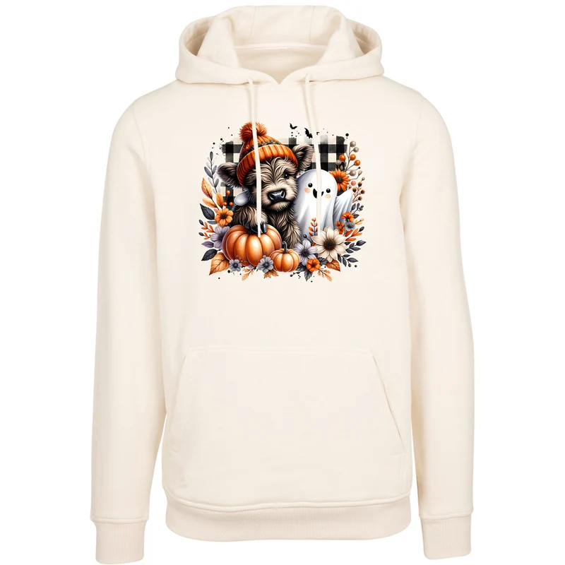 Hoodie - Fall Highland Cow