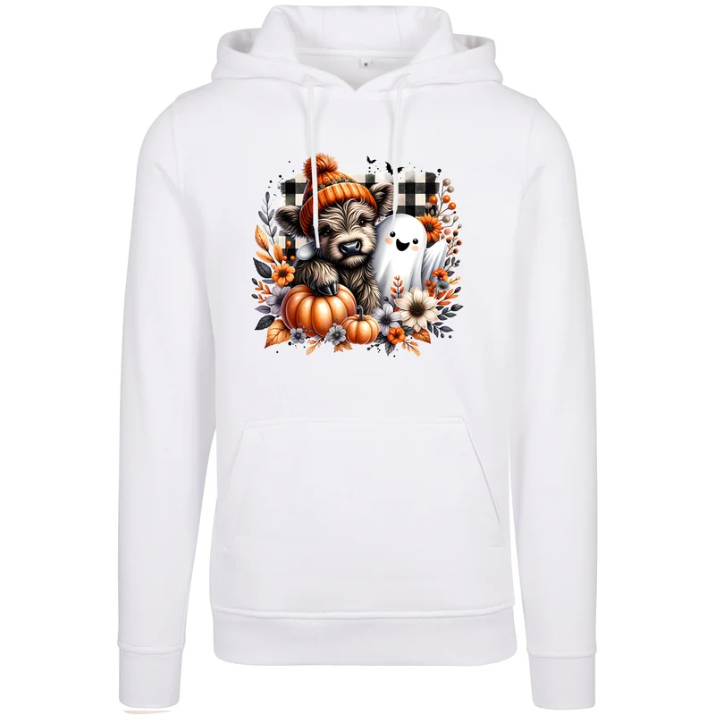 Hoodie - Fall Highland Cow