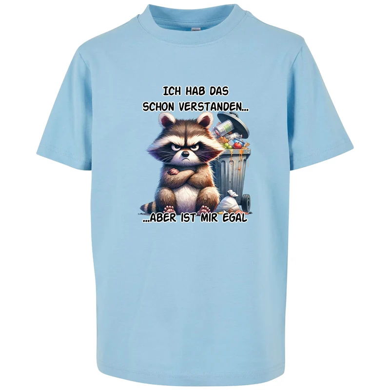 Kids T-Shirt - Ich hab das schon verstanden... Waschbär