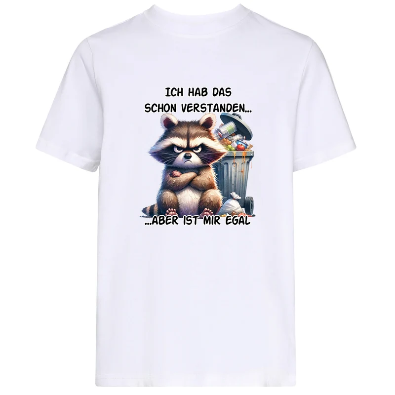 Kids T-Shirt - Ich hab das schon verstanden... Waschbär