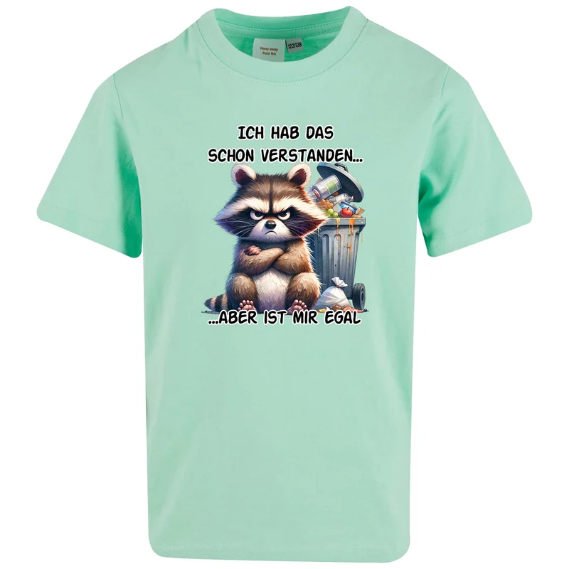 Kids T-Shirt - Ich hab das schon verstanden... Waschbär