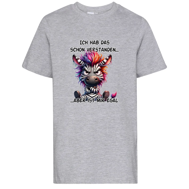 Kids T-Shirt - Ich hab das schon verstanden... Zebra
