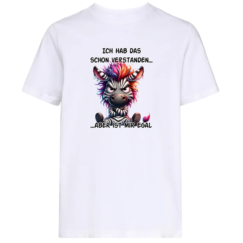 Kids T-Shirt - Ich hab das schon verstanden... Zebra