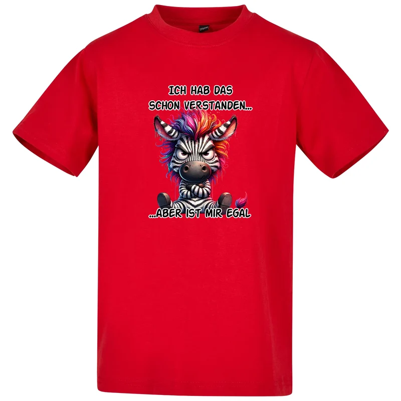 Kids T-Shirt - Ich hab das schon verstanden... Zebra