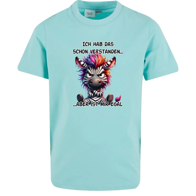 Kids T-Shirt - Ich hab das schon verstanden... Zebra