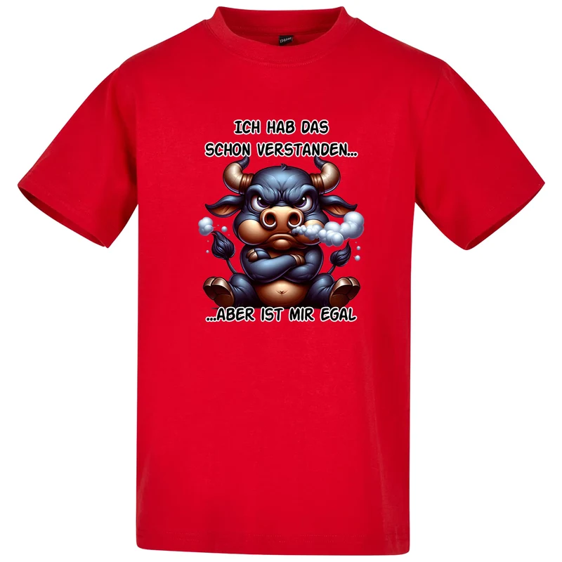 Kids T-Shirt - Ich hab das schon verstanden... Stier