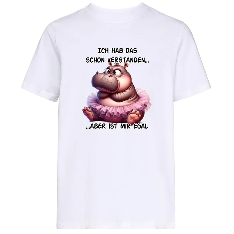 Kids T-Shirt - Ich hab das schon verstanden... Nilpferd