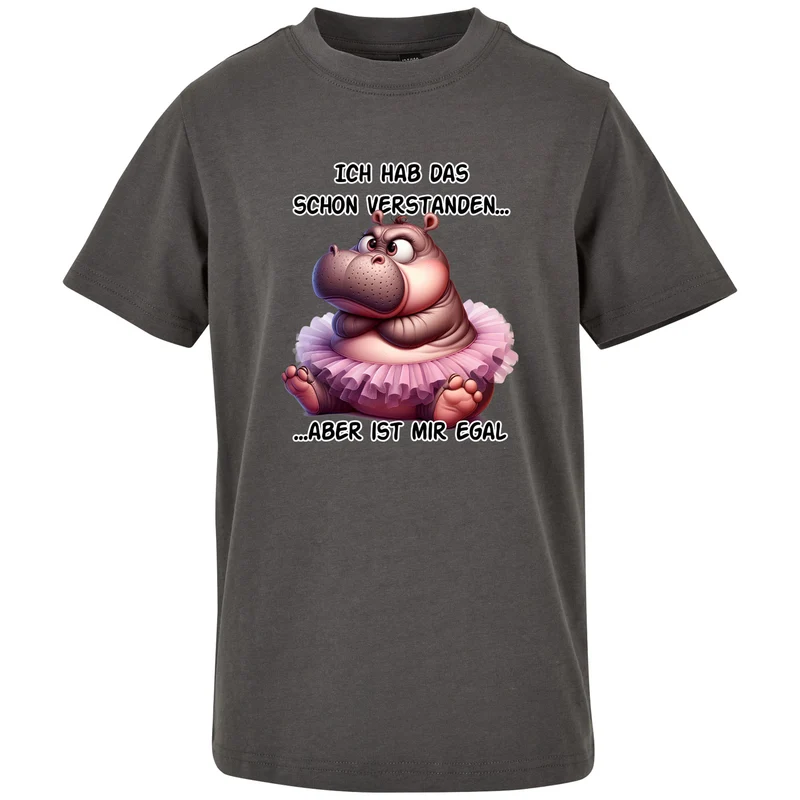 Kids T-Shirt - Ich hab das schon verstanden... Nilpferd