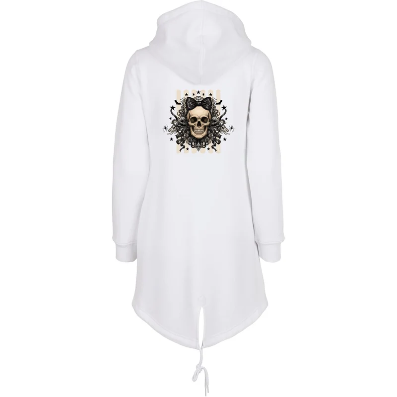 ZIP Parka - Black Ribbon Skull