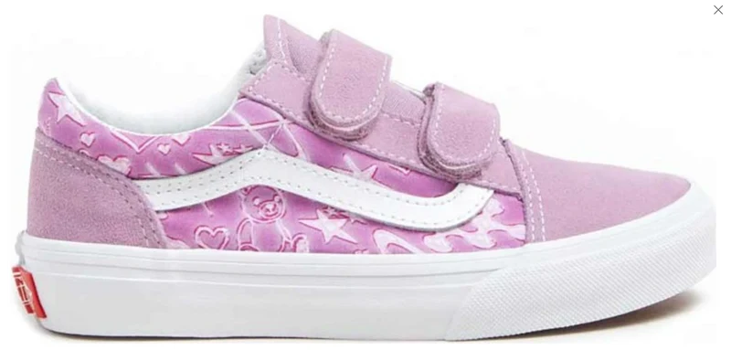 VANS Old Skool V Sneaker für Kinder | Y2K Party Lavendel