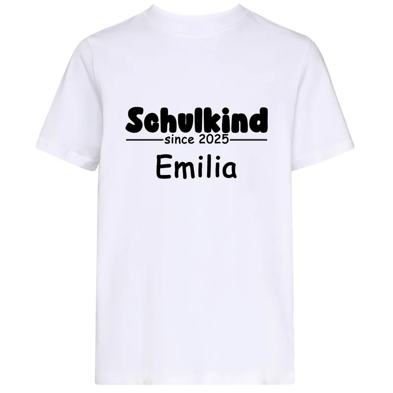 Kids T-Shirt - Schulkind 2025 mit Namen