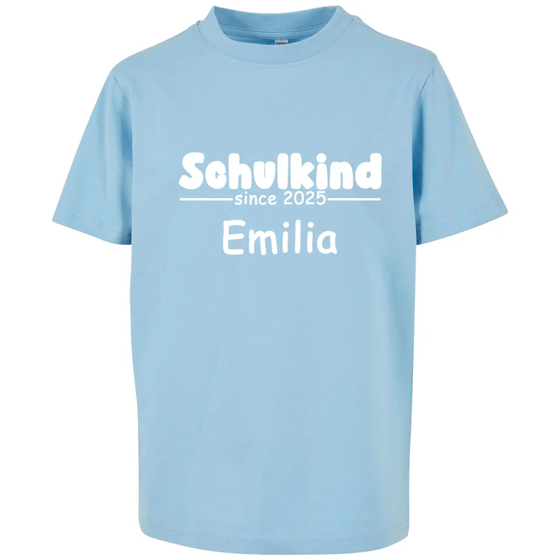 Kids T-Shirt - Schulkind 2025 mit Namen