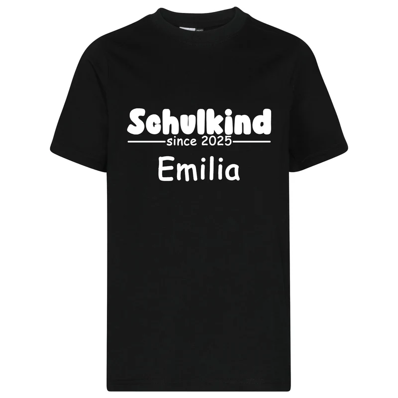 Kids T-Shirt - Schulkind 2025 mit Namen