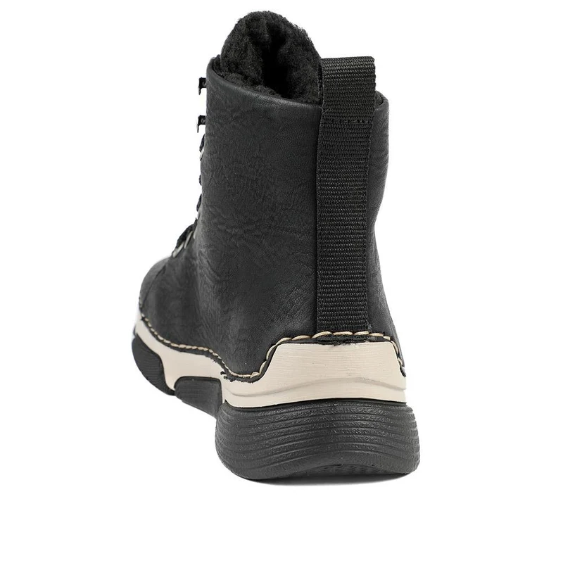 Casual Adjustable-Fitting Ankle Boots - RKR40520 / 326 101 - Black