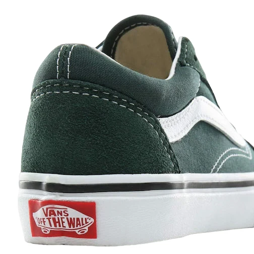 VANS Old-School-Sneaker für Kinder | Trekkinggrün/Weiß