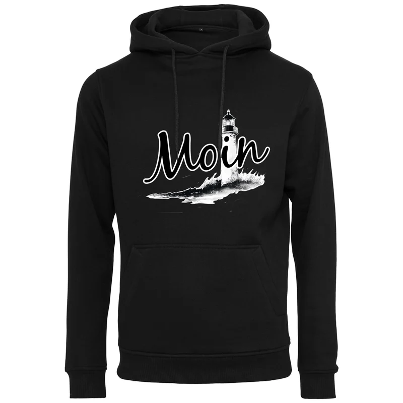 Hoodie Sale - Moin - Schwarz 5XL