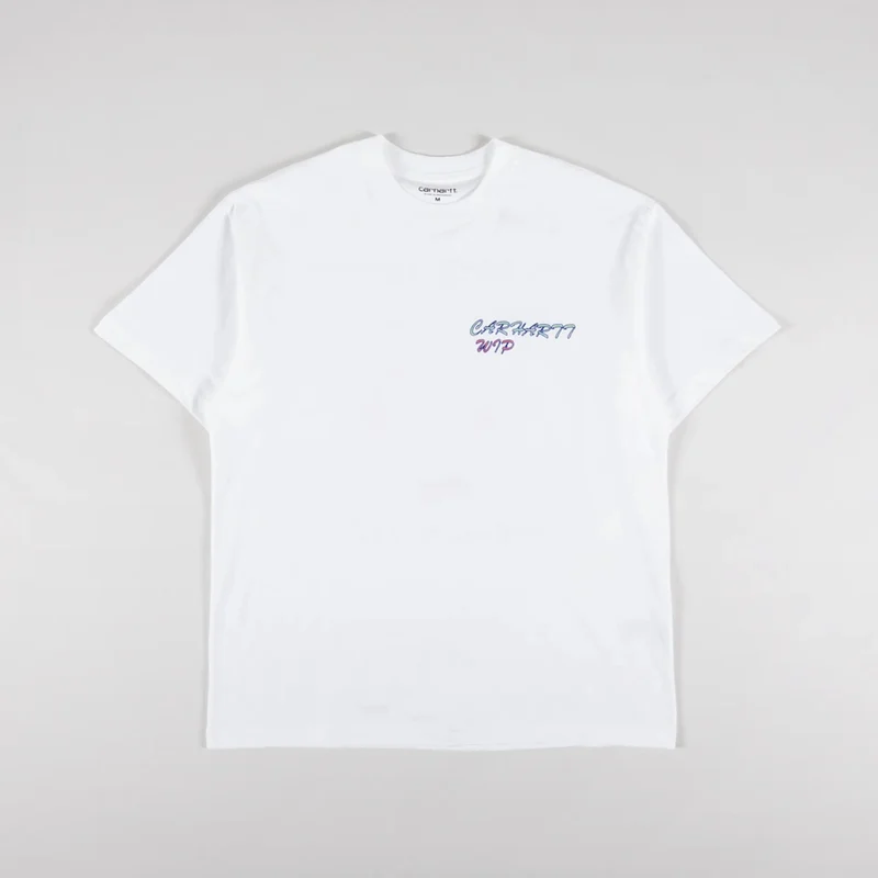 Carhartt WIP Herren-Gelato-T-Shirt – Weiß