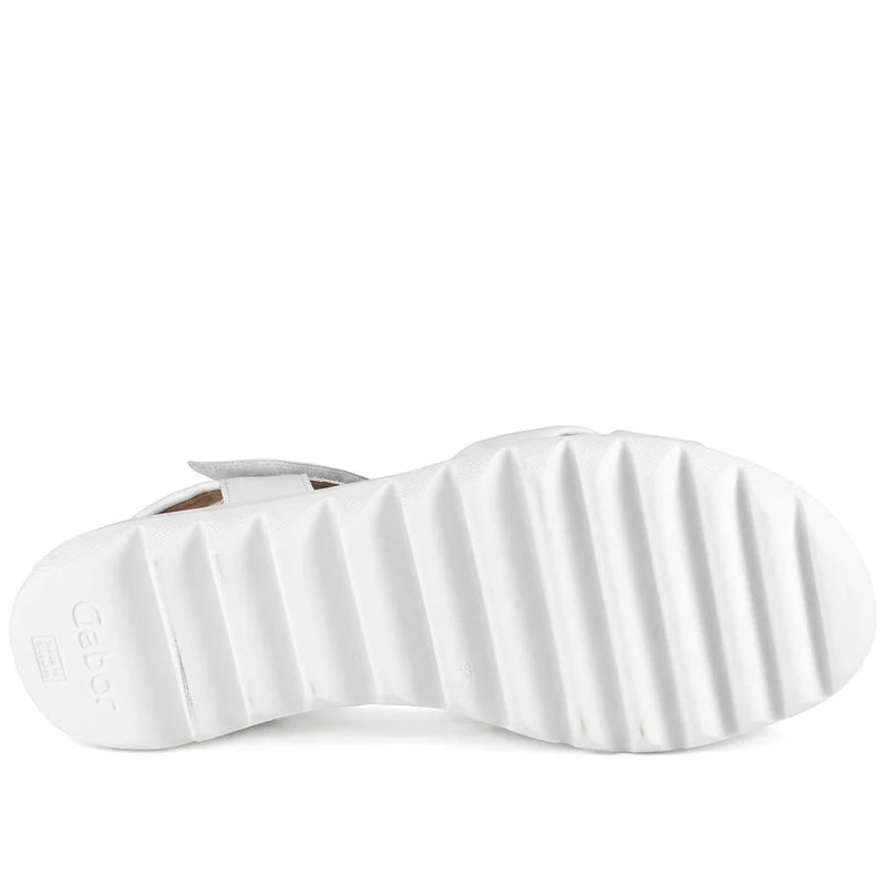 Gabor Adjustable Fasten Strappy Sandals - GABC43529 / 330 710 - White