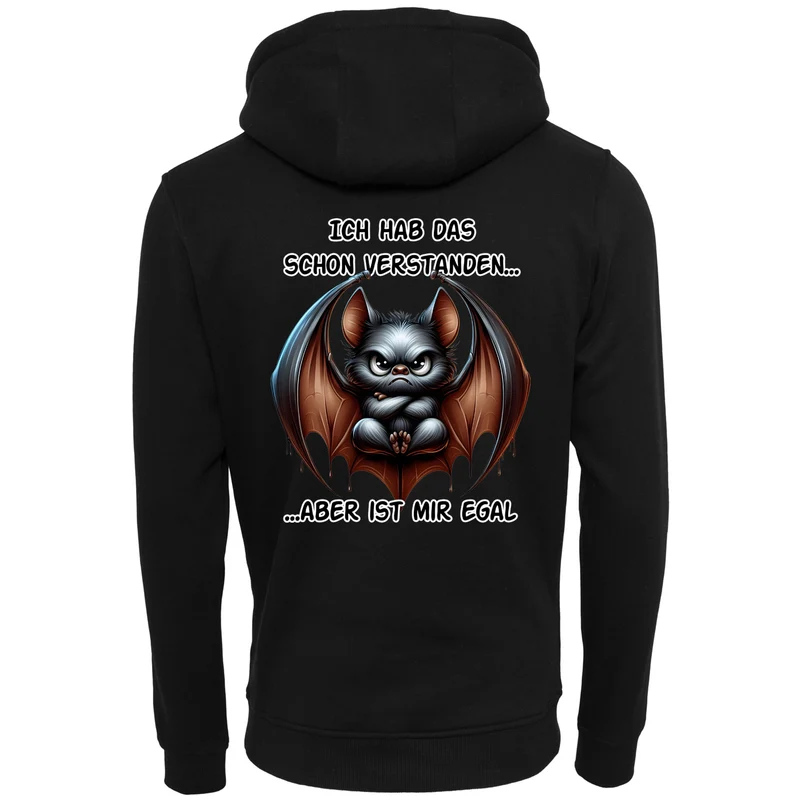 Hoodie - Ich hab das schon verstanden...Fledermaus