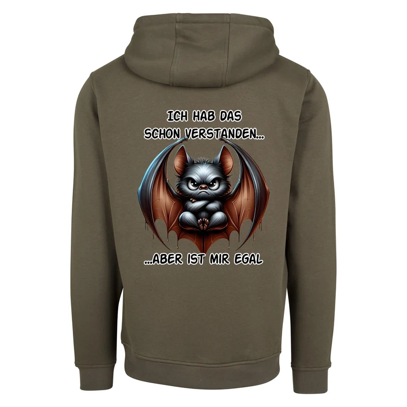 Hoodie - Ich hab das schon verstanden...Fledermaus